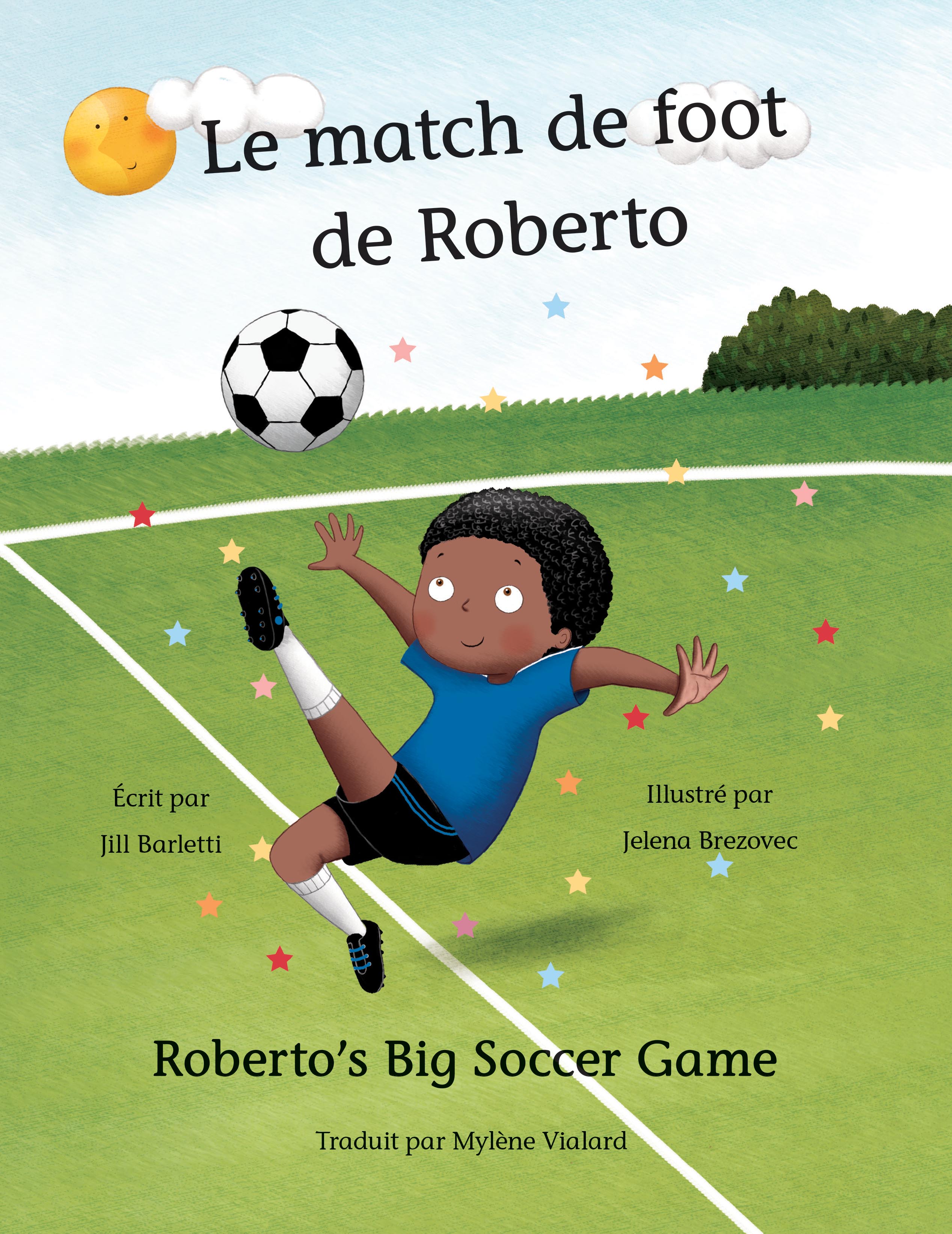 Cover of The Big Soccer Game for boys Book